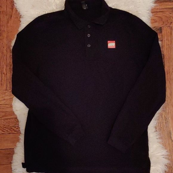 RARE Authenic Long Sleeved Unisex Lego Polo - Picture 1 of 9